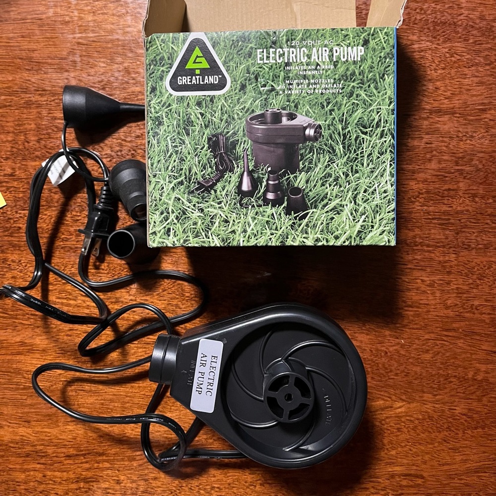 EUC Greatland 129-volt AC Electric Air Pump (KC)